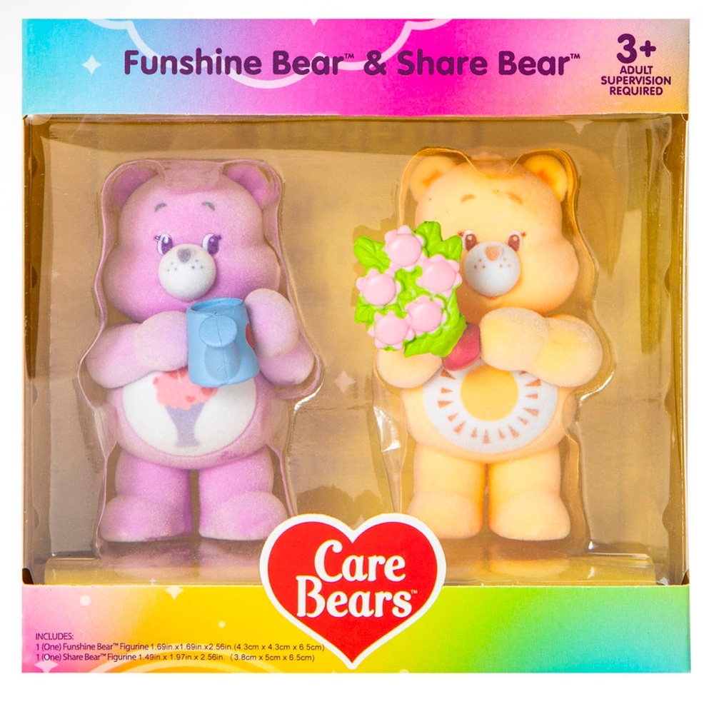 Care Bears Figurines 2-Piece Set - YOU PICK - Picture 2 of 3